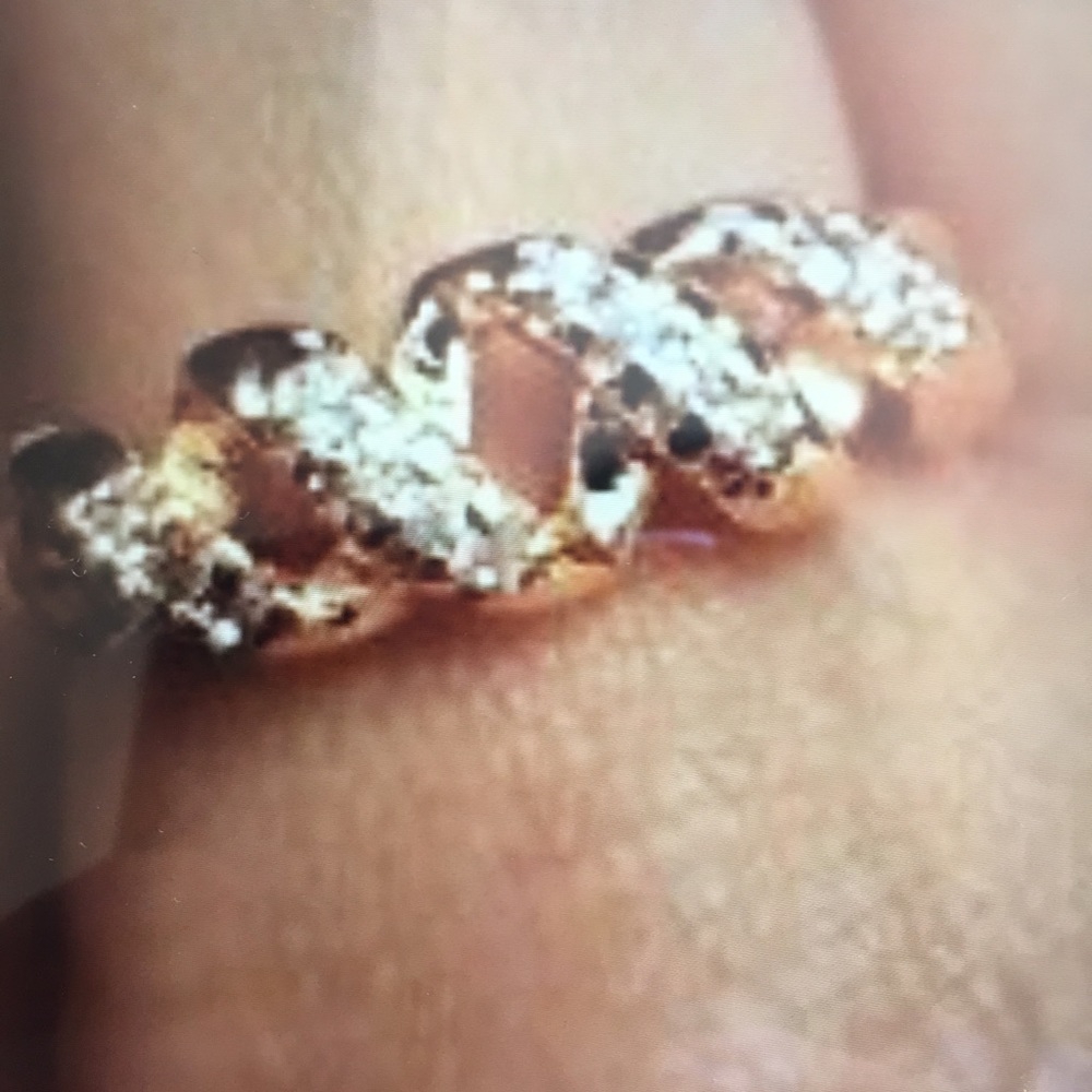 Ashlynn Avenue 18K Rose-Gold Plated Wrap Ring